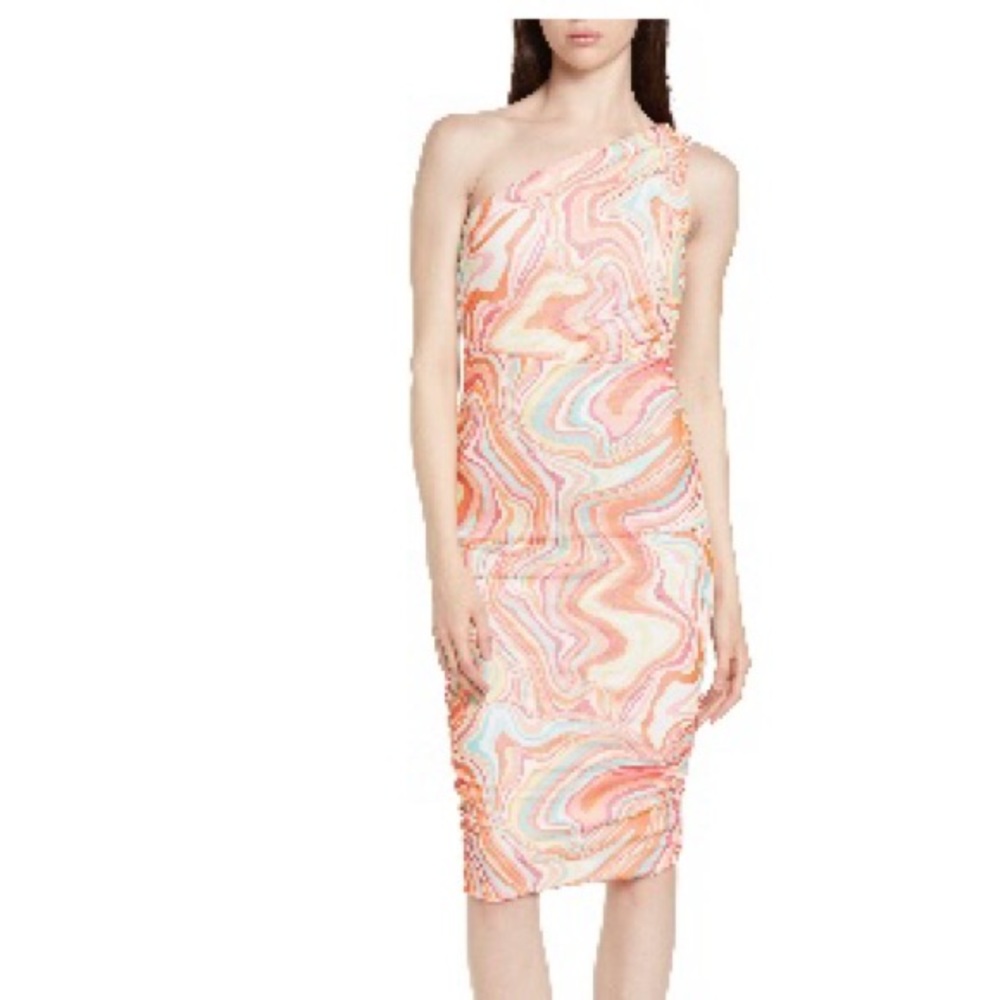 Love by design blush marbles lines size small NWT